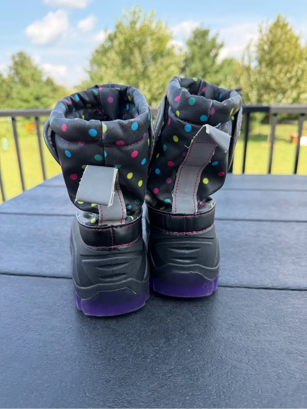 Kids Waterproof Winter Snow Boots | Size 3 | Insulated